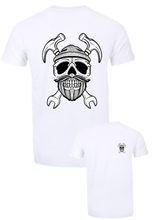 Load image into Gallery viewer, White Skull T Shirt

