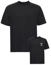 Load image into Gallery viewer, Black Skull T Shirt (Chest)
